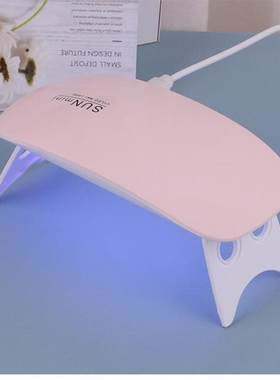 led紫外线烤灯美甲灯不黑手小型