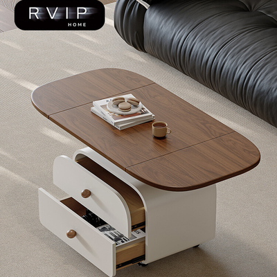 可移动茶几升降折叠旋转边几