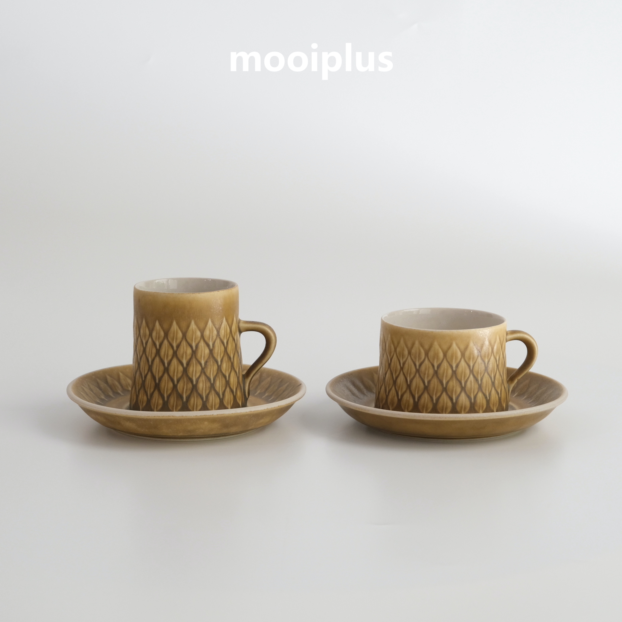 丹麦/中古｜Relief黄树叶咖啡杯