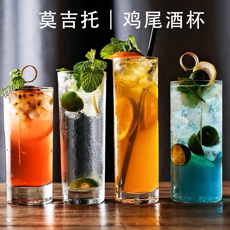 日式新款直筒柯林杯家用饮品杯子