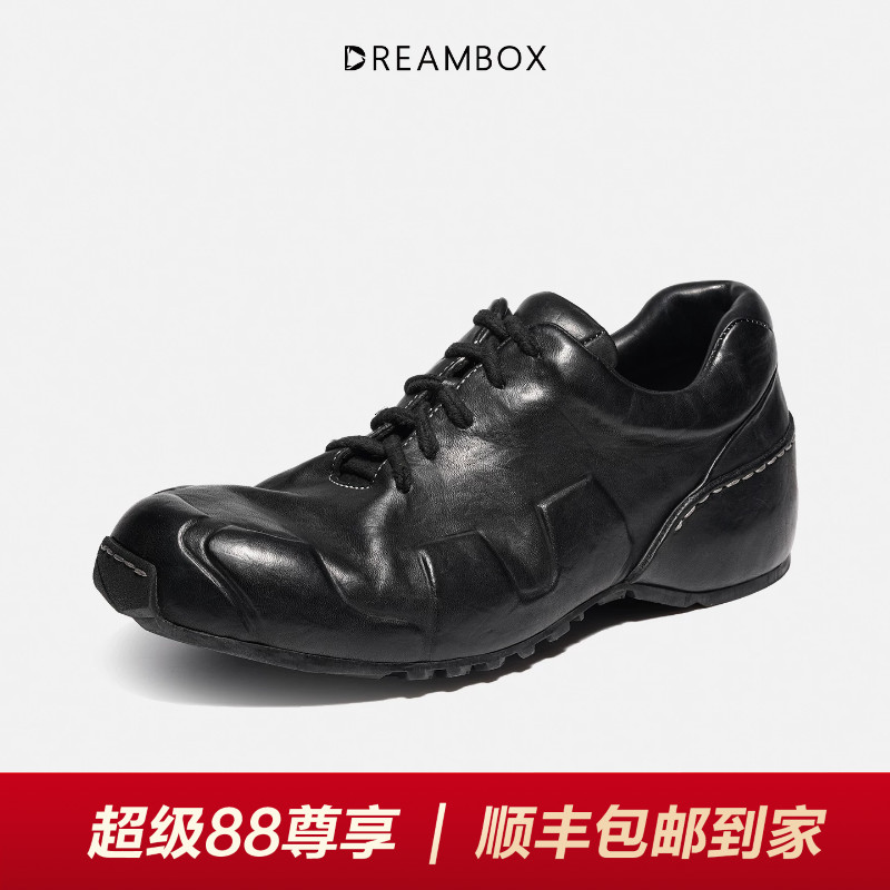 DREAMBOX钧博马皮户外徒步休闲鞋图片
