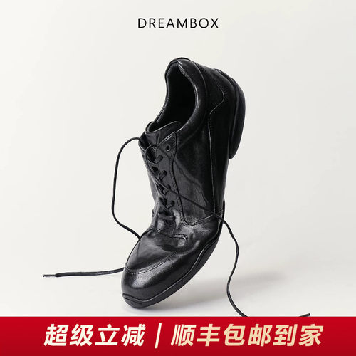 钧博马皮软底轻便透气运动休闲鞋
