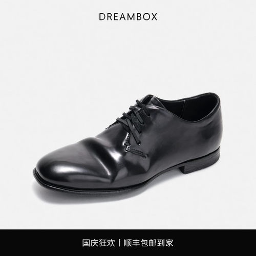 DREAMBOX钧博马臀皮纯手工德比鞋