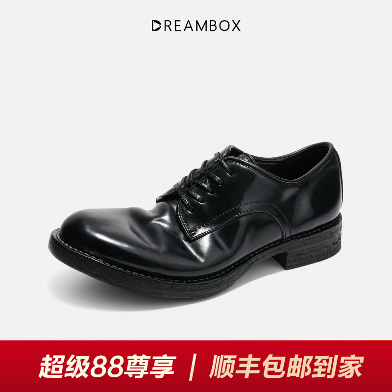 DREAMBOX马臀皮手工固特异皮鞋图片