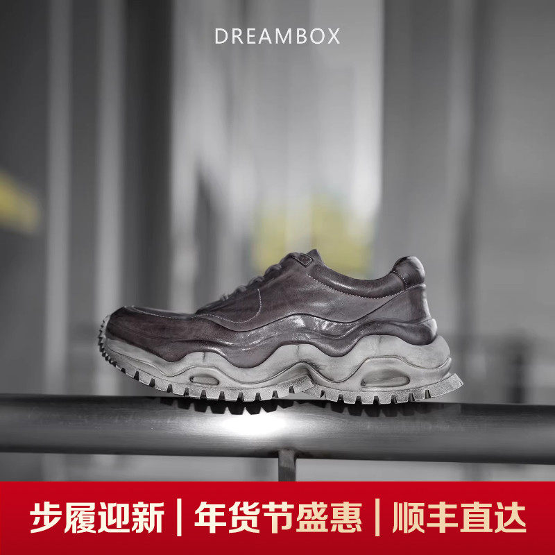 DREAMBOX钧博女鞋水洗马皮厚底增高老爹鞋显瘦显腿长户外休闲鞋,女鞋,老爹鞋,淘宝优惠券,粉丝福利购,淘宝优惠卷