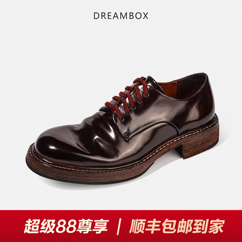 钧博马臀皮商务休闲皮鞋图片