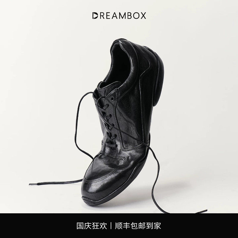 钧博马皮软底轻便透气运动休闲鞋