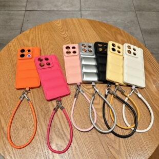 潮牌羽绒服软壳适用摩托罗拉Edge40手机壳MOTOx40pro情侣G52冬季 简约男女edge30磨砂硅胶32气囊防摔G73保护套