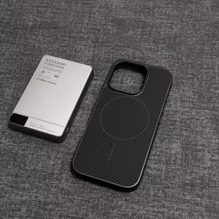 【皮塔系列】适用苹果16promax手机壳iPhone15Pro细磁吸圈无线充14碳纤维纹13p防摔11保护套12磨砂防滑16plus