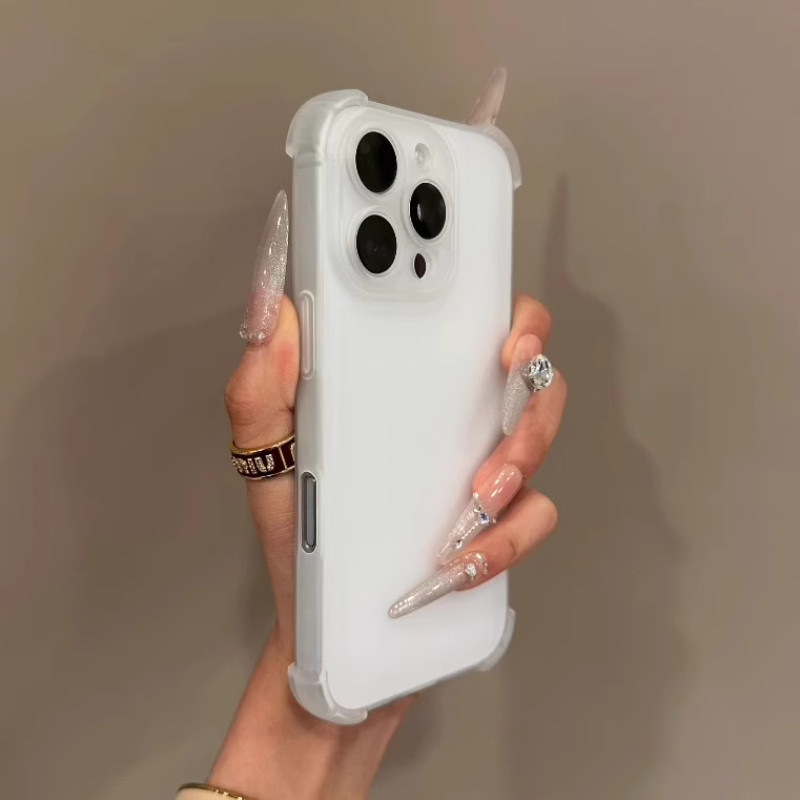 高级感夏日冰雾磨砂壳适用于苹果15promax手机壳新爆款iPhone16promax四角防摔14保护套13男女12全包11防摔壳