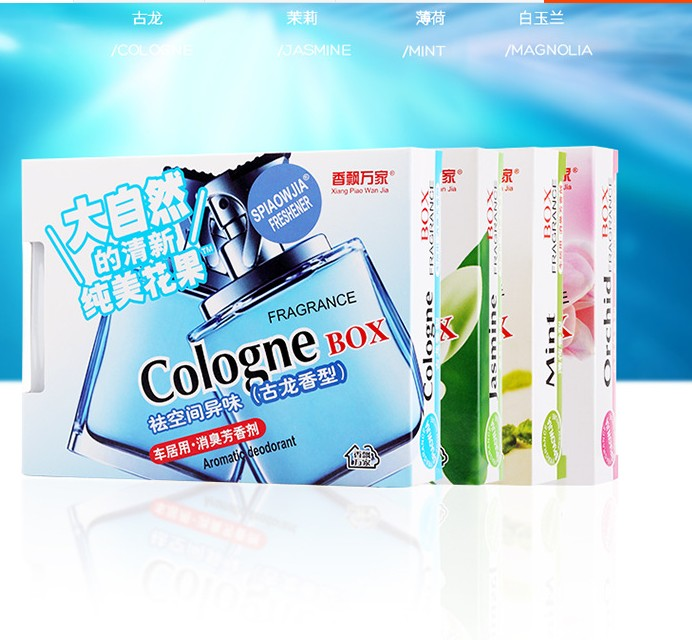 香飘万家芒果柠檬菠萝固体香膏新车用除臭除异味玫瑰桂花古龙香薰