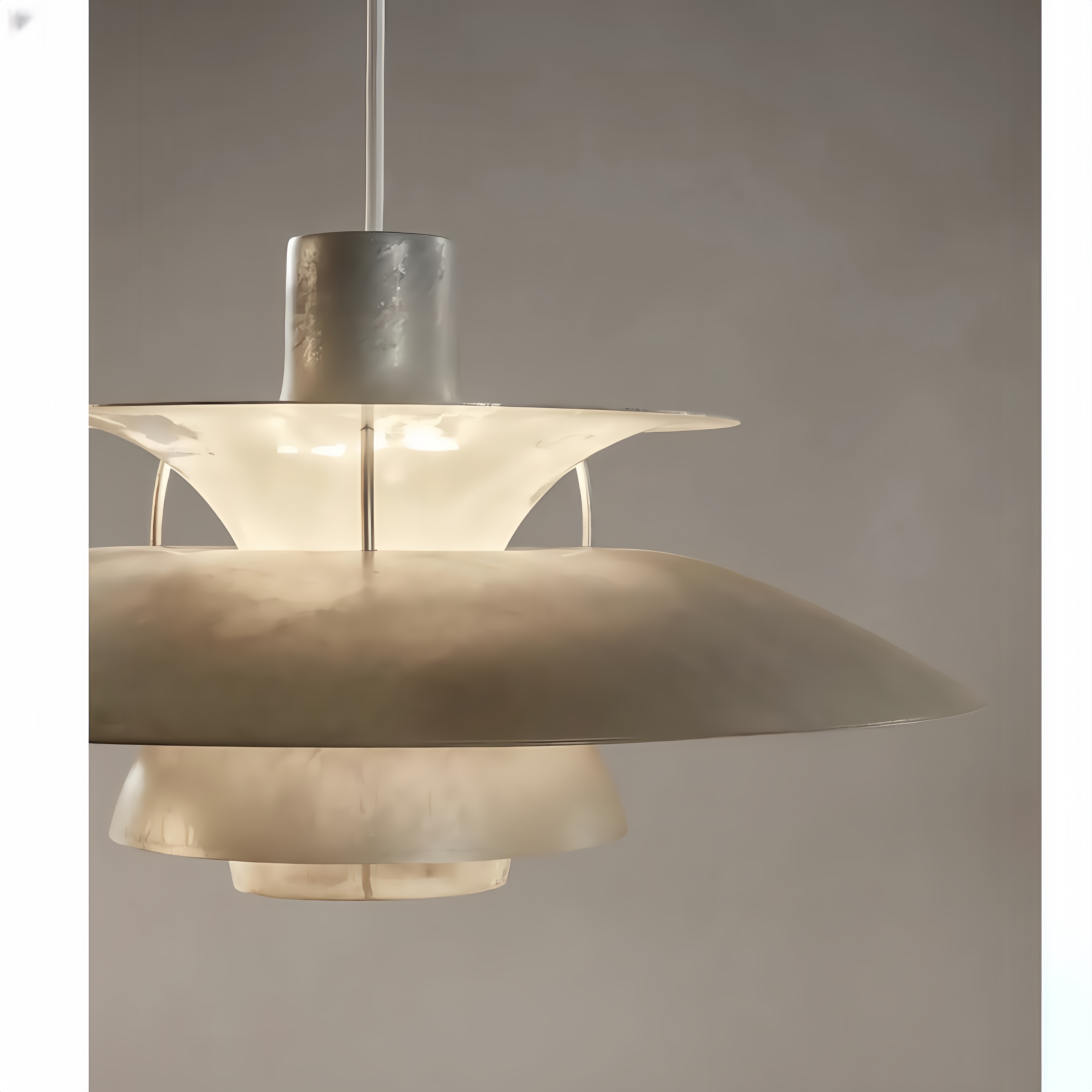 做旧款ph5餐厅吊灯复古飞碟吊灯