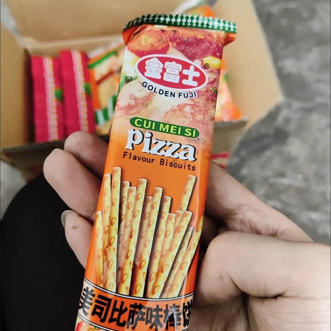金富士脆美司棒饼番茄蔬菜咸味手指饼干棒棒饼休闲零食