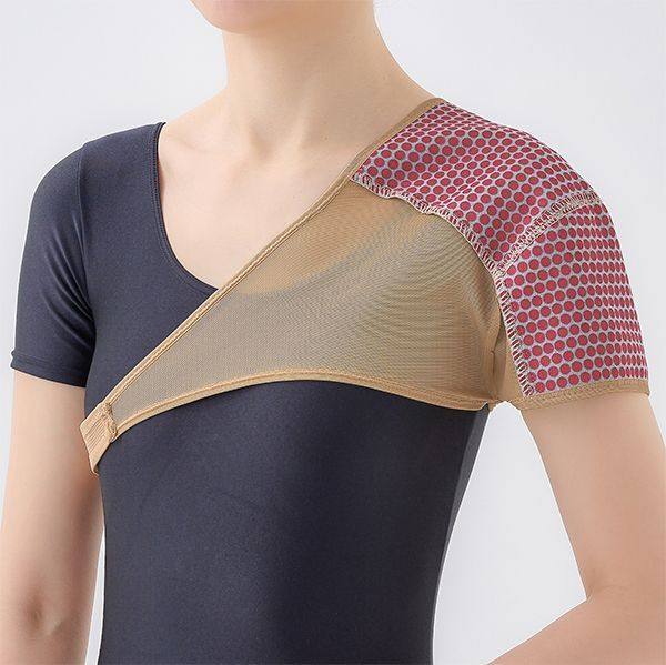 日本制远红外保暖护肩膀颈椎坎肩空调房单肩部神器肩膀保护套老人