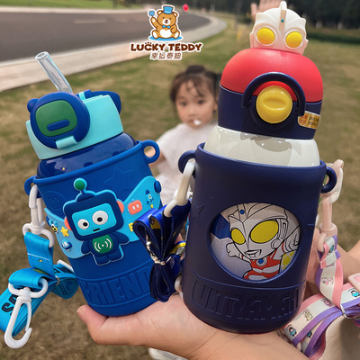 儿童小学生卡通公仔保温杯