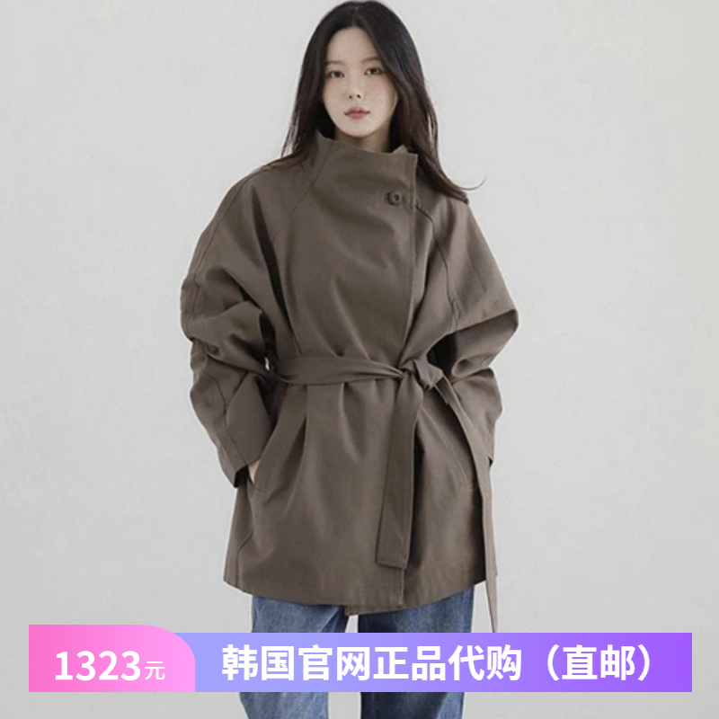 25春秋韩系休闲风衣外套女装正品韩国代购高级感慵懒风中长款大衣