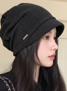 大头围冷帽女款新款小包头鸭舌帽