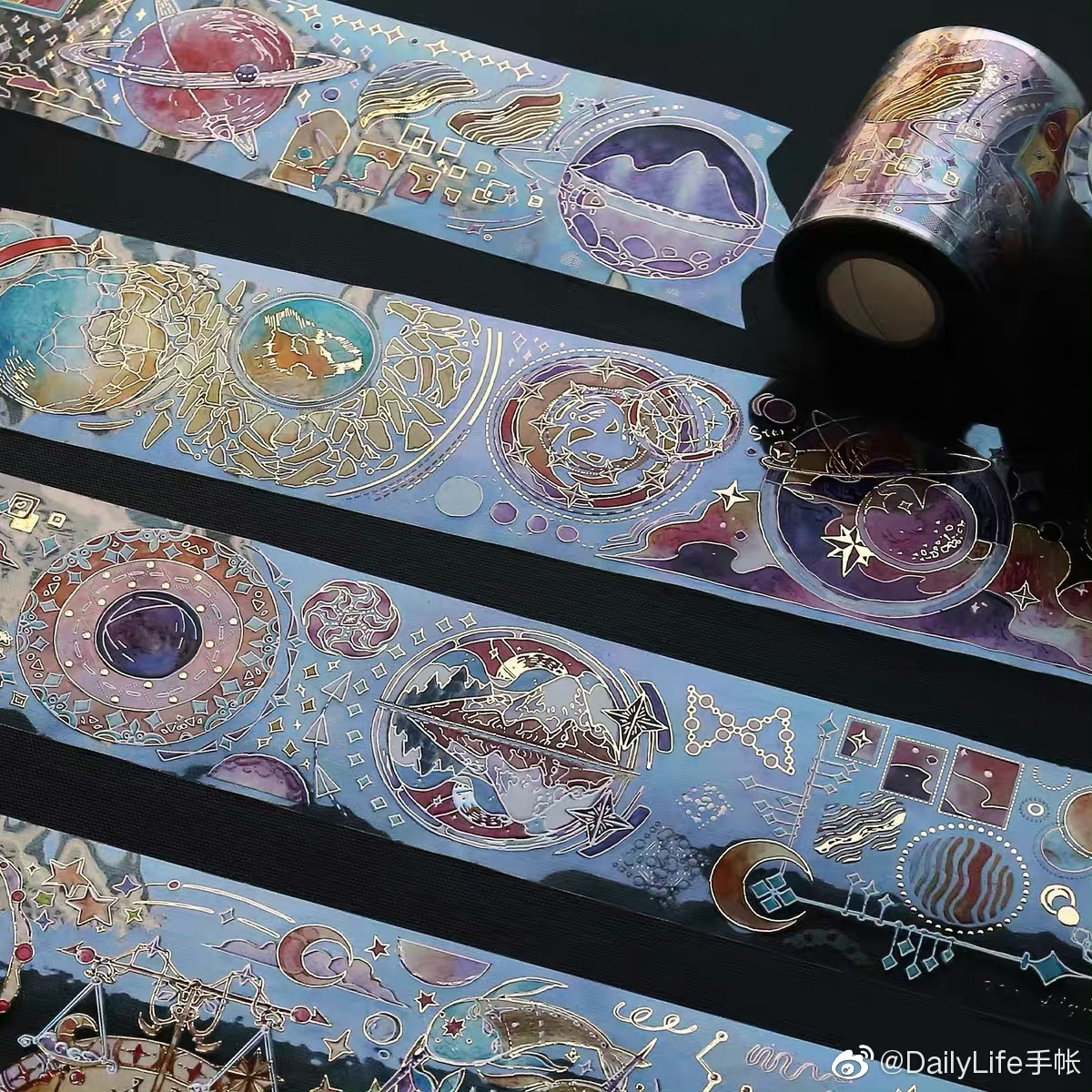 分装 失落的星球 PET三合一材质Daily经典网红款梦幻宇宙华丽太空图片