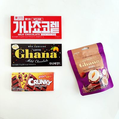 加纳巧克力大板可可lotte