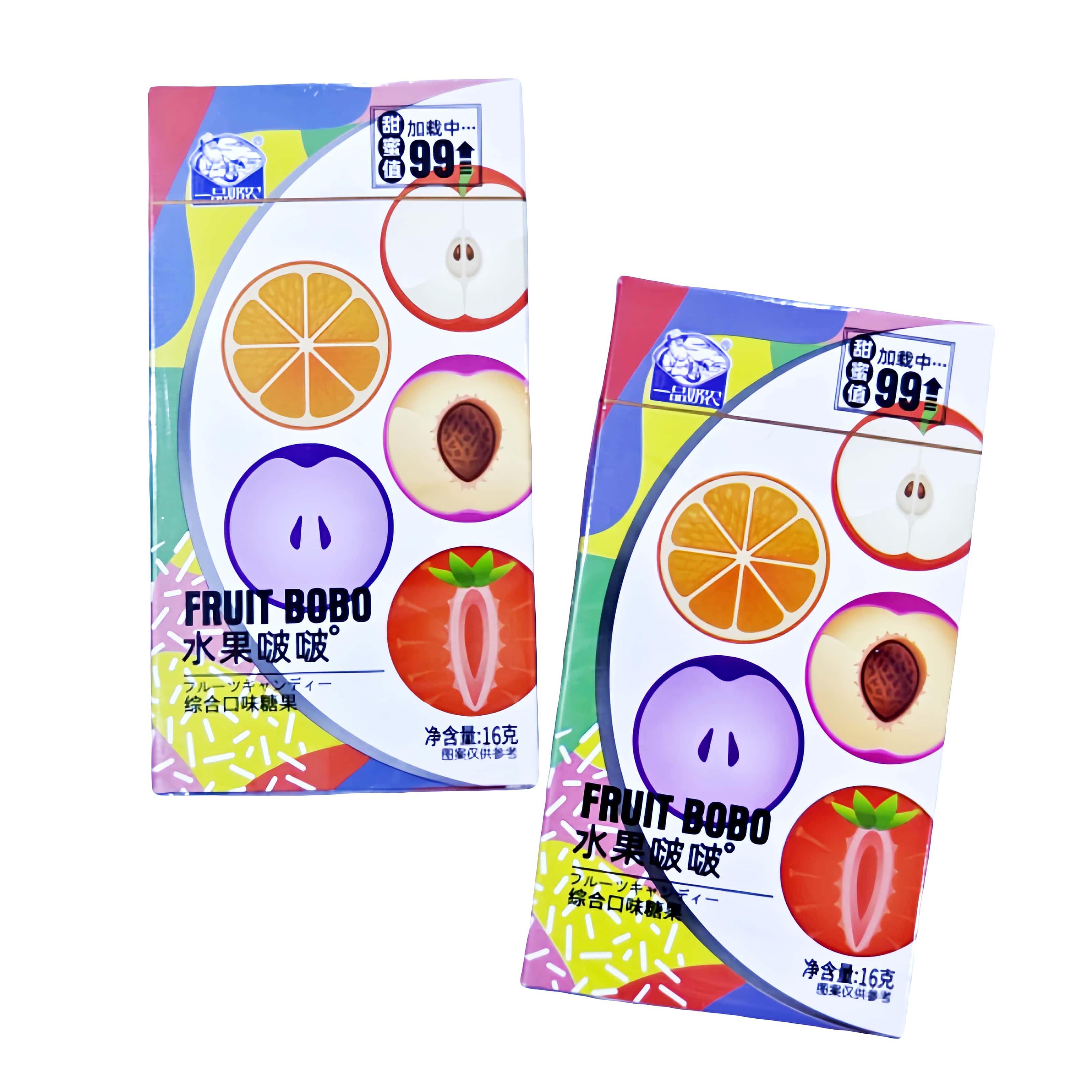 一品奶农水果啵啵便携清口充气