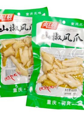 爽士利山椒凤爪泡椒凤爪大包装
