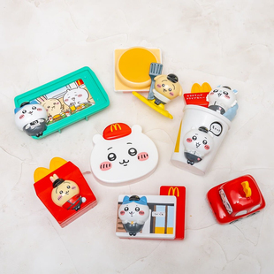 现日本麦当劳吉伊卡哇McDonald's chiikawa盲盒摆件第一弹第二弹