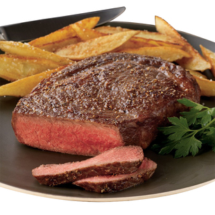 原肉整切厚切眼肉西冷牛排8份共1440g进口牛排整块厚切送刀叉