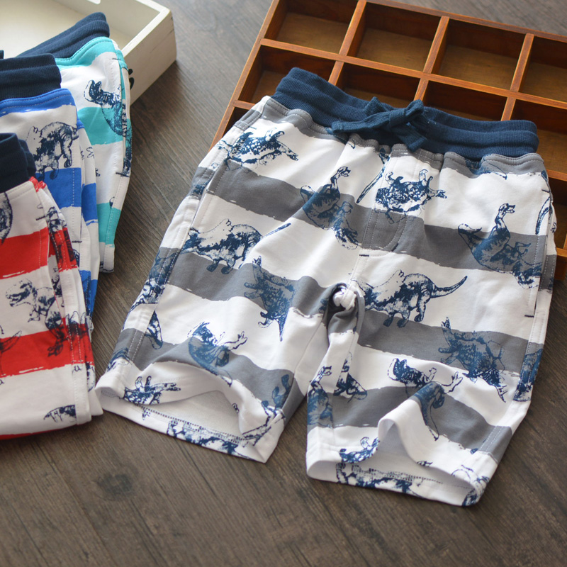 男童短裤夏季外穿欧美儿童装薄款纯棉透气休闲裤中大童五分裤洋气