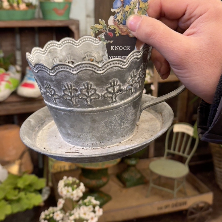 小号铁皮咖啡杯送花插,鲜花速递/花卉仿真/绿植园艺,时令草本花卉,淘宝优惠券,粉丝福利购,淘宝优惠卷