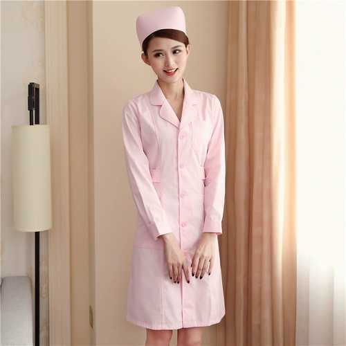 Униформа медсестры, белый халат, летняя розовая униформа врача, комбинезон для школьников, короткий рукав