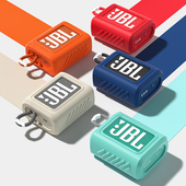 适用JBL GO3蓝牙音箱保护套jblgo3音响硅胶壳防摔环保硅胶收纳包