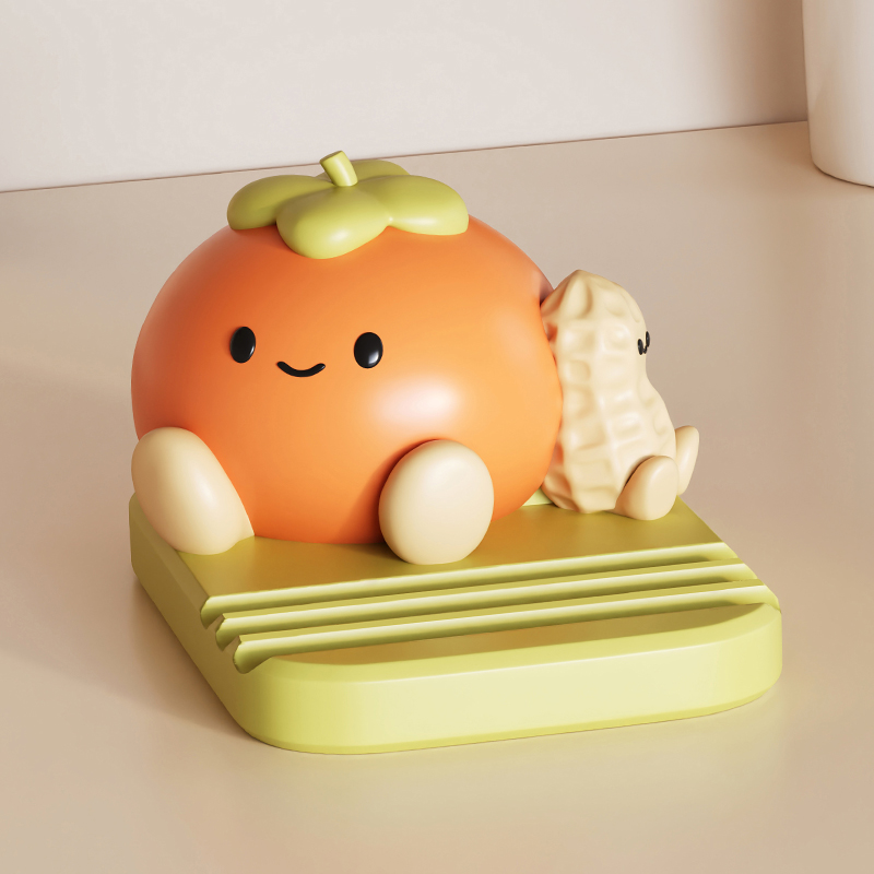 卡通手机支架桌面创意摆件办公室