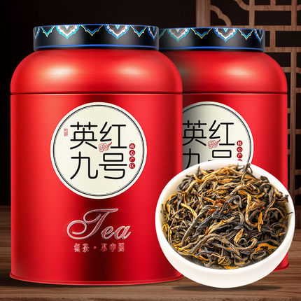 茶一馆茶叶广东英德原产英红九号红茶新茶罐装250g 中老年喜欢茶