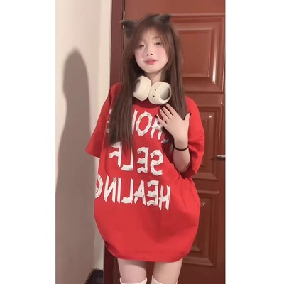 国潮牌美式高街短袖t恤hiphop