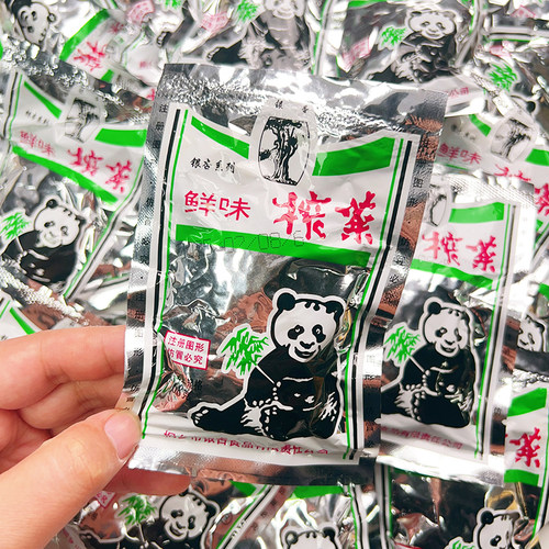 嘉兴市温州特产熊猫榨菜