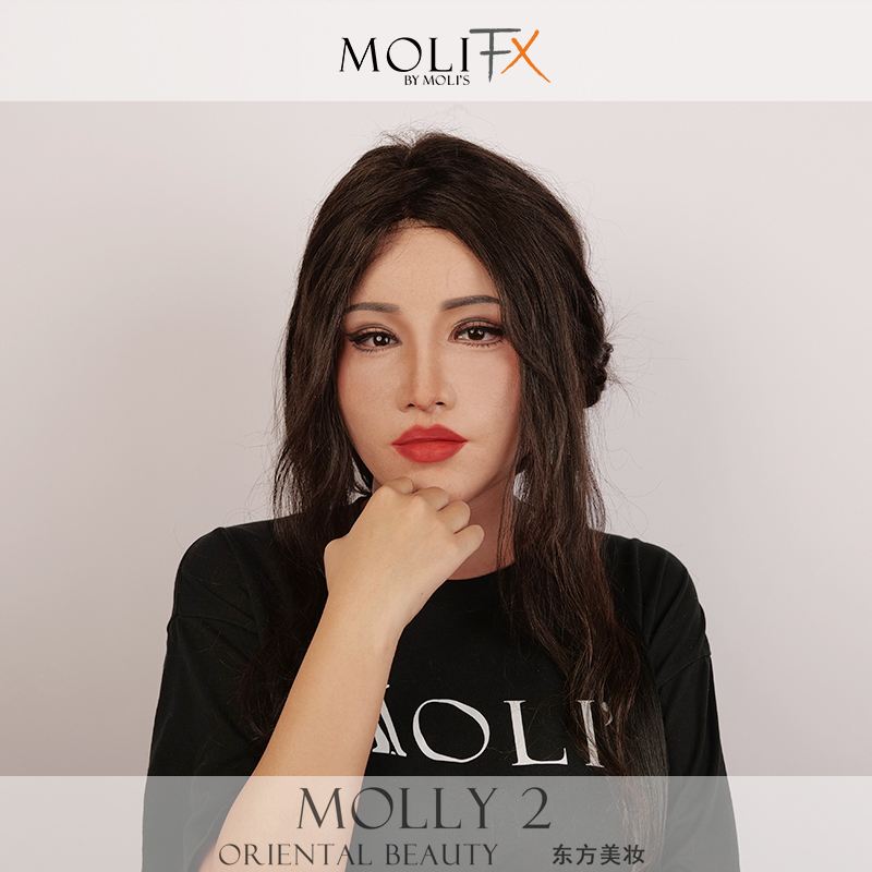 MoliFX Molly2茉莉2东方美妆莫丽斯皮物类特效化妆COS漫展