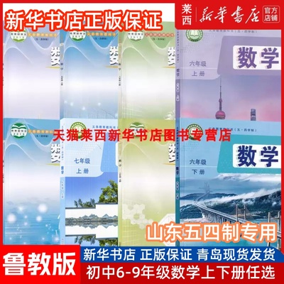 初中6-9年级数学课本鲁教版