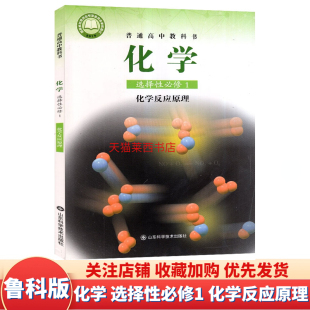 高中化学选择性必修1化学反应原理鲁科版 高中化学选择性必修一 山东科学技术出版 社 化学选修1教材课本教科书鲁科版
