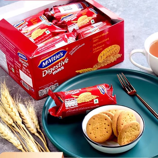 麦维他全麦消化饼干Mcvities进口独立小包装390g盒装休闲办公零食