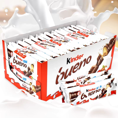 费列罗kinder健达缤纷乐巧克力建达夹心威化榛子儿童新年零食年货
