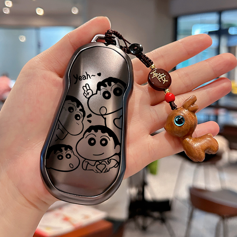 适用于2024款小鹏p7钥匙套25新款g9/g6/g3/p5长续航版高级车壳扣