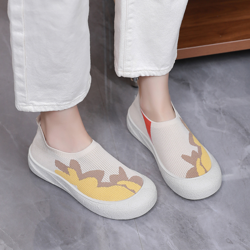 2025夏季新款飞织网面休闲鞋