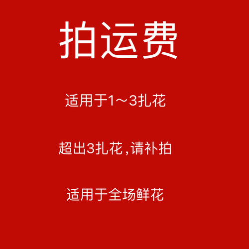 顺丰冷链适用于（1-3扎鲜花）