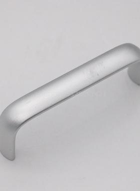 LS516-75-100-125-128机箱 机柜 电柜 面板椭圆形铝合金亚光拉手