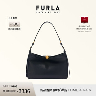 FURLA芙拉SFERA SOFT牛皮中号女士上班通勤单肩包 礼物