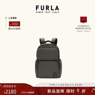 【情人节礼物】[电商专享]FURLA芙拉MAN ORION男士大号织物双肩包