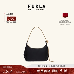 FURLA芙拉HOLLY羊皮迷你女士单肩包腋下包高级感 甄选礼遇