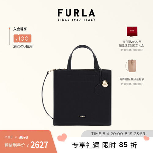 FURLADIVIDE小号女士手提托特包