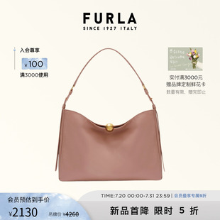 SOFT牛皮大号女士时尚 FURLA芙拉SFERA 通勤单肩包腋下包大容量