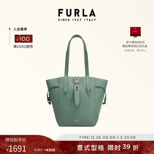 FURLA芙拉NET女士牛皮中号菜篮子托特包手提包 甄选礼遇